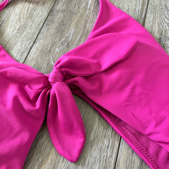 Aerie Pink One-Piece Swimsuit - Picture 3 of 6